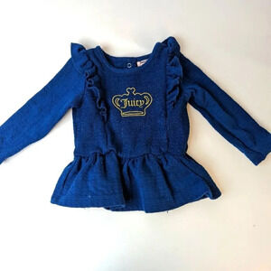 Juicy Couture Blue Top / 18mths.